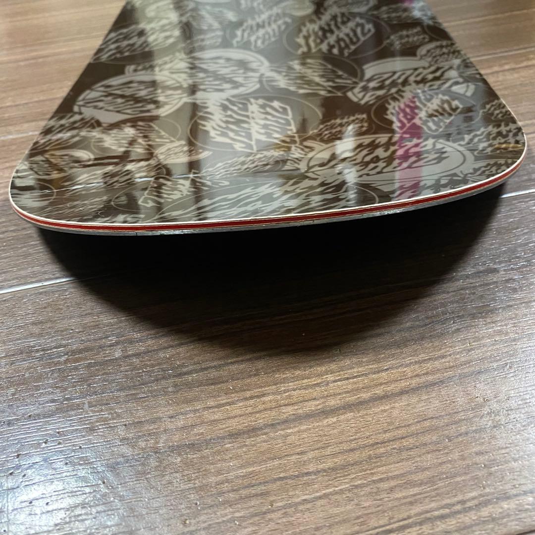 【美品】SANTA CRUZ スノーボード 153cm フレームロゴ