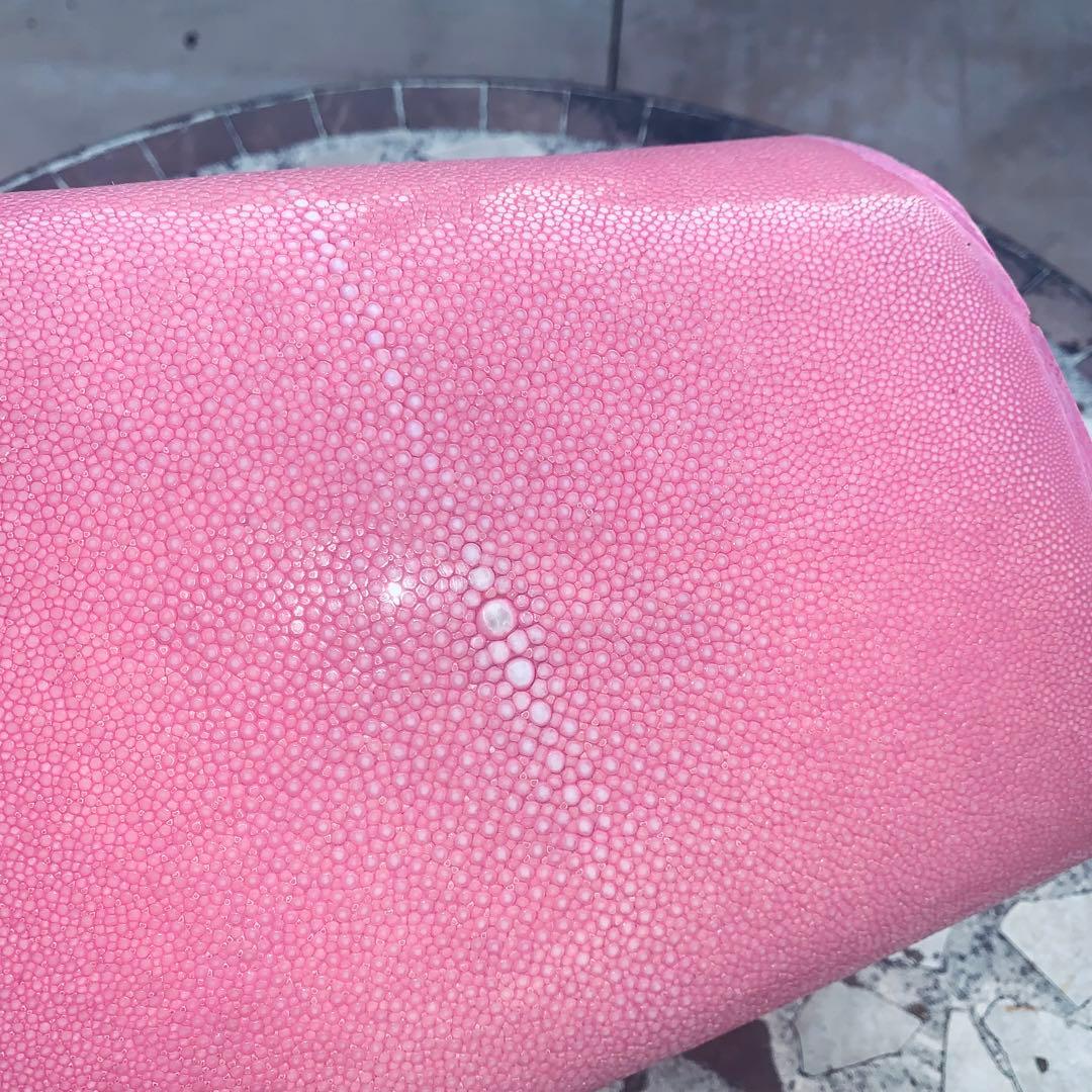 4) エイ革 鮫革 鮫皮 stingray ガルーシャ スティングレイ