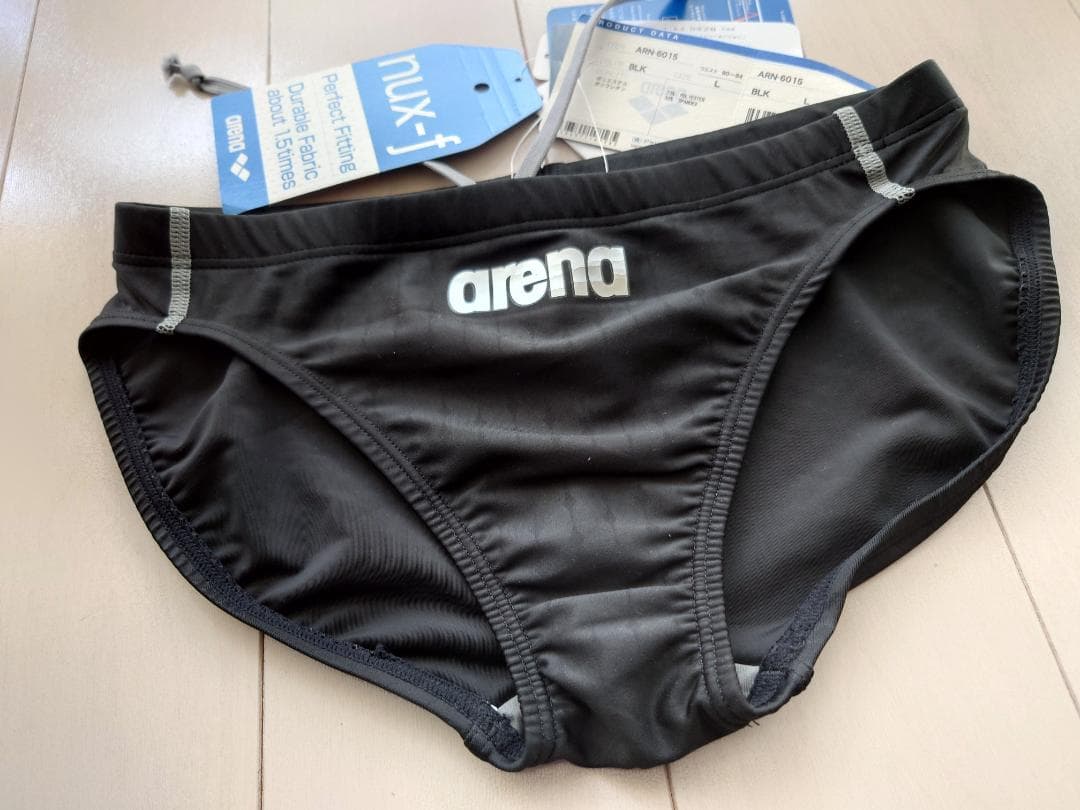 arena NUX-f ニュークス ARN-6015光沢ブラック Lサイズ競パン
