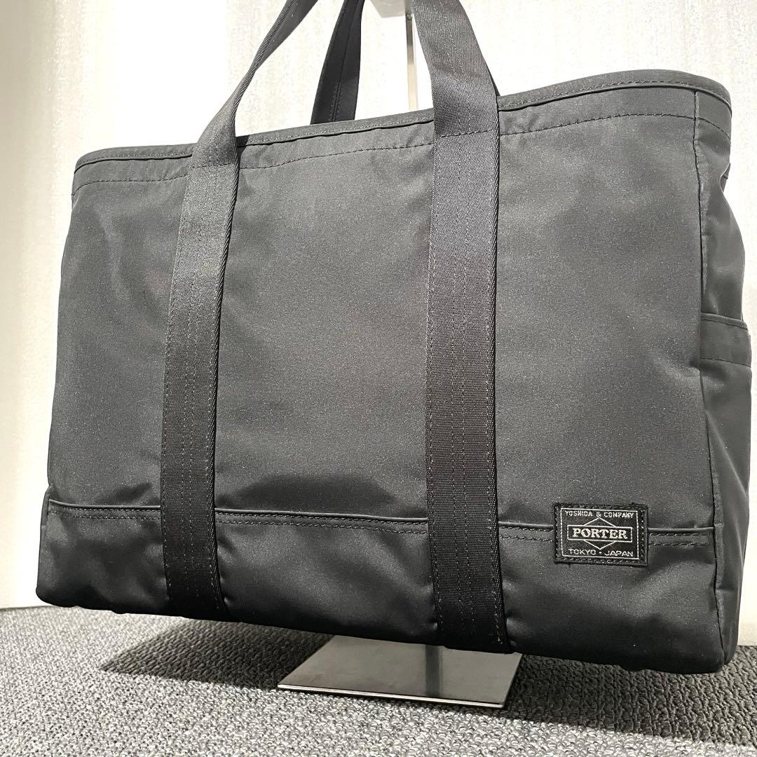 極美品✨ PORTER DRIVE トートバッグ ブラック 吉田カバン 自立