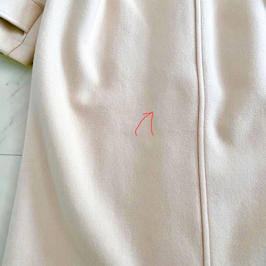 美品 アンクレイヴ uncrave プルーフメルトンダッフルコート マキシ丈 0