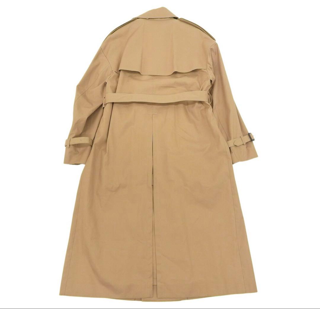 HYKE ビッグフィットトレンチコート 01
