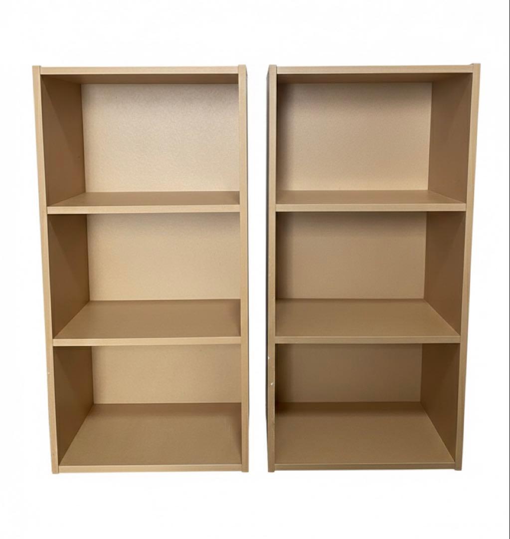 無印良品　パルプボードボックス　カラーボックス　3段　2セット