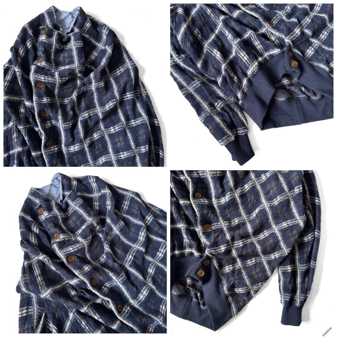 Vivienne Westwood MAN アシンメトリー カーディガン ニット