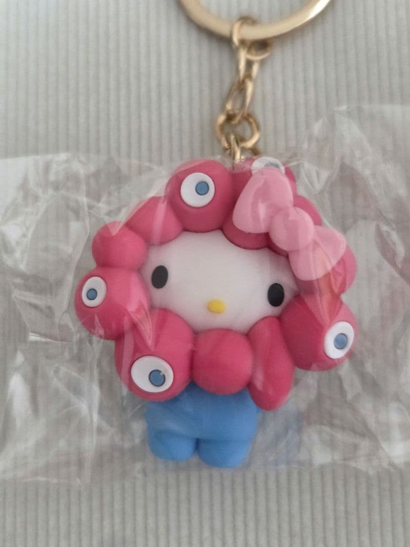 サンリオミャクミャク なりきり立体キーホルダーパステルカラー7種類コンプリート