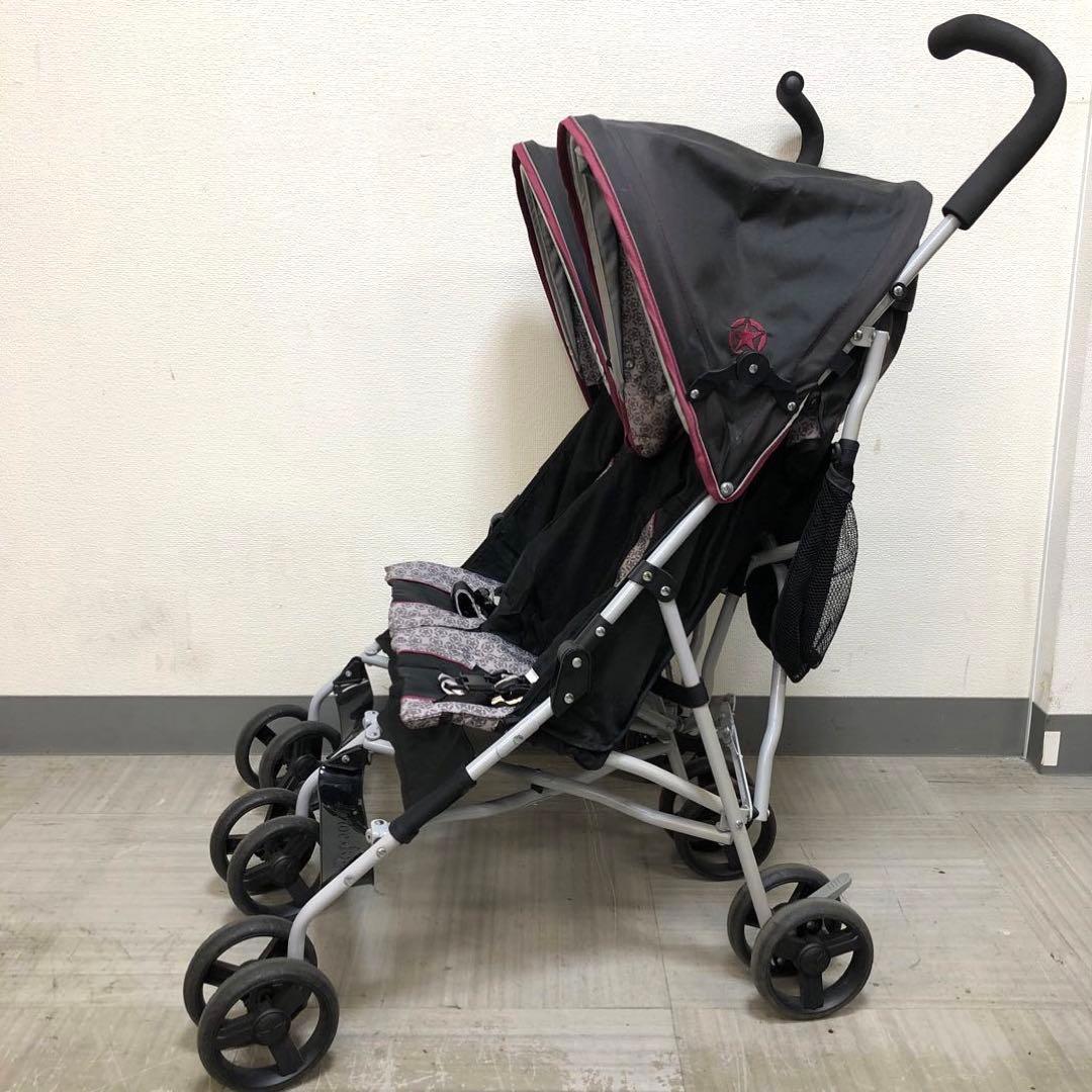 Jeep J is for Jeep 2人乗りベビーカー　ルナバーガンディ