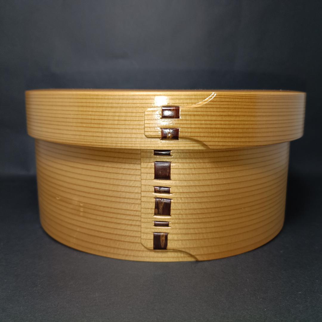 新品　大館曲げわっぱ　おひつ（3人用）　しゃもじ付き