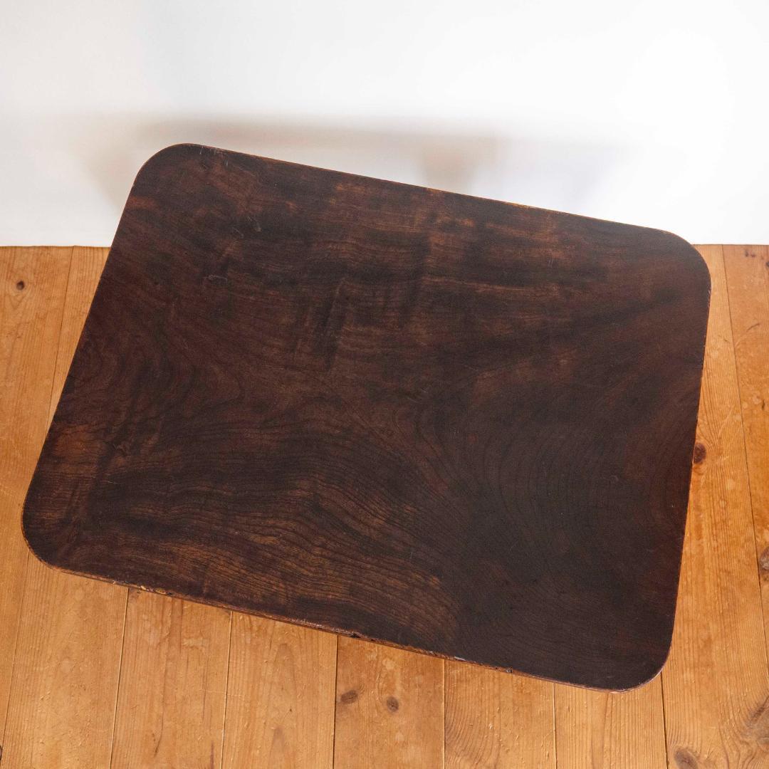 古いちゃぶ台　折りたたみ　古道具