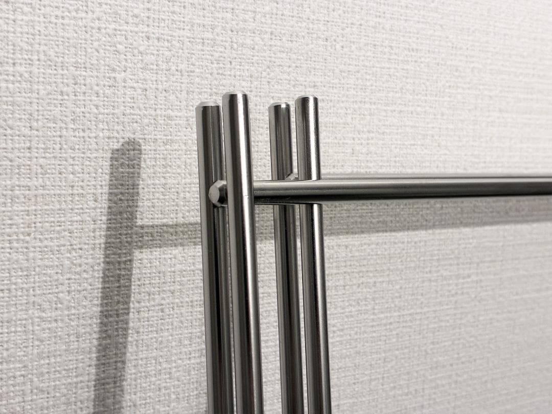 無印良品 ステンレスユニットシェルフ 追加用帆立 ミニ 2点セット