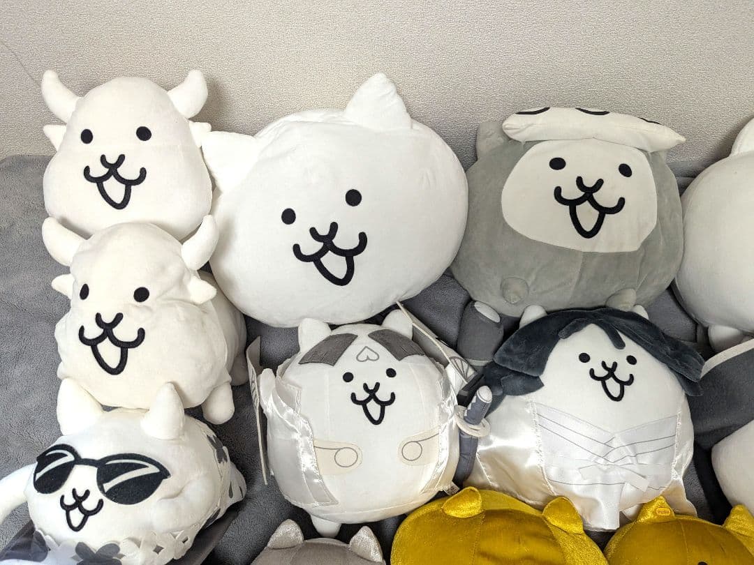 にゃんこ大戦争 ぬいぐるみ マスコット クッション まとめ スマホゲーム