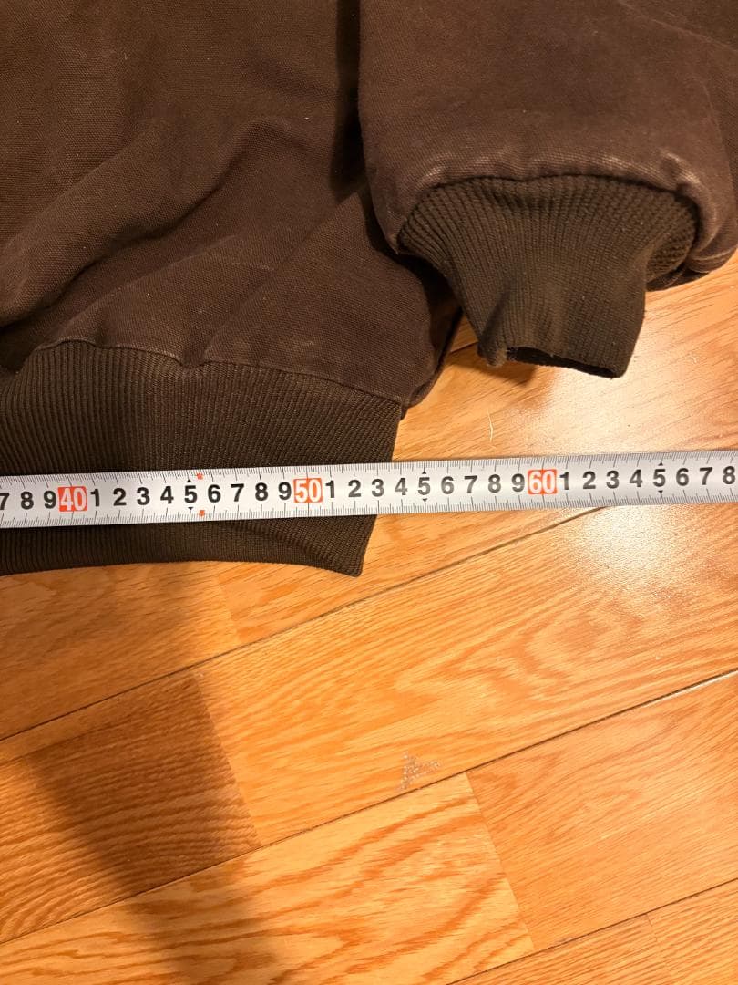 Carhartt ブラウン フード付きパーカー