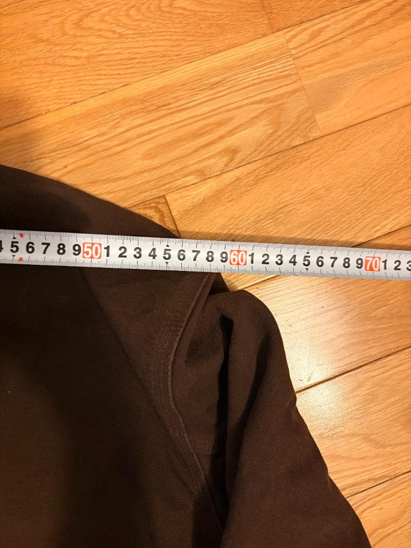 Carhartt ブラウン フード付きパーカー