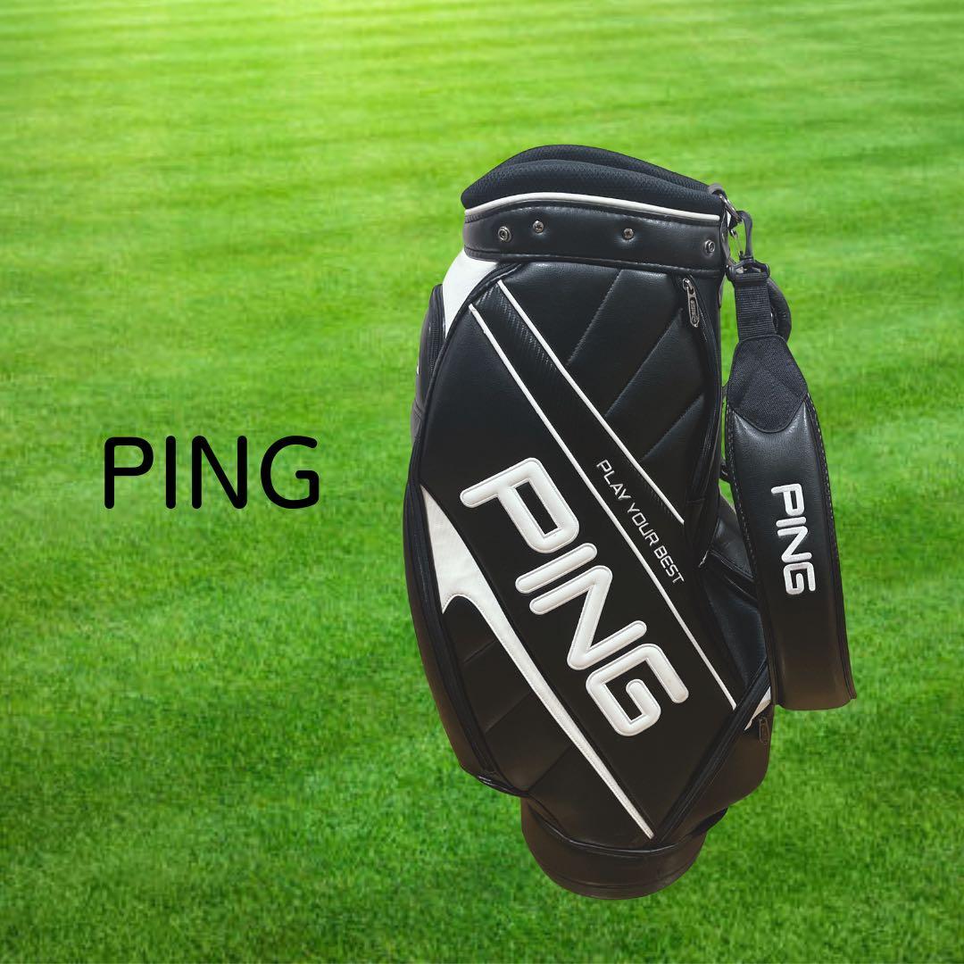 K267 PING ピン キャディバッグ ブラック フード無し
