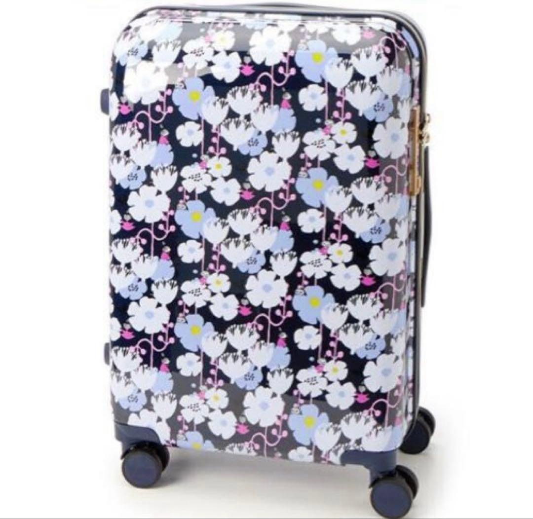 新品未使用　リトルミイの花柄スーツケース　51L