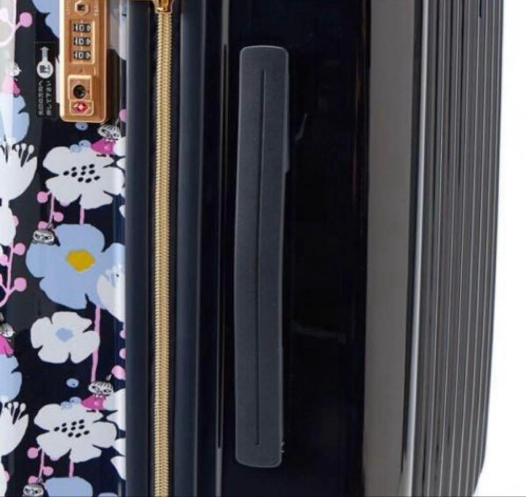 新品未使用　リトルミイの花柄スーツケース　51L