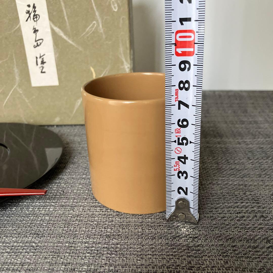 未使用　輪島塗　カップ&ソーサー