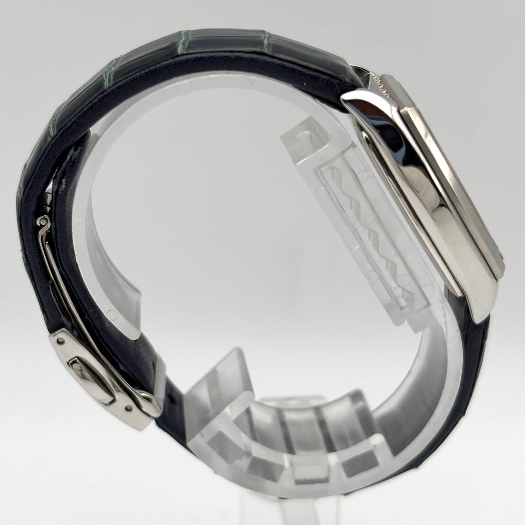 定価11万 SEIKO ルキア lk ダイヤベゼル シェル文字盤 クロコダイル