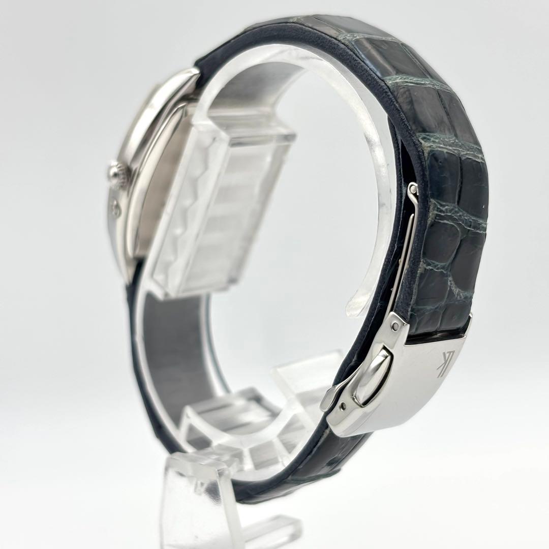 定価11万 SEIKO ルキア lk ダイヤベゼル シェル文字盤 クロコダイル