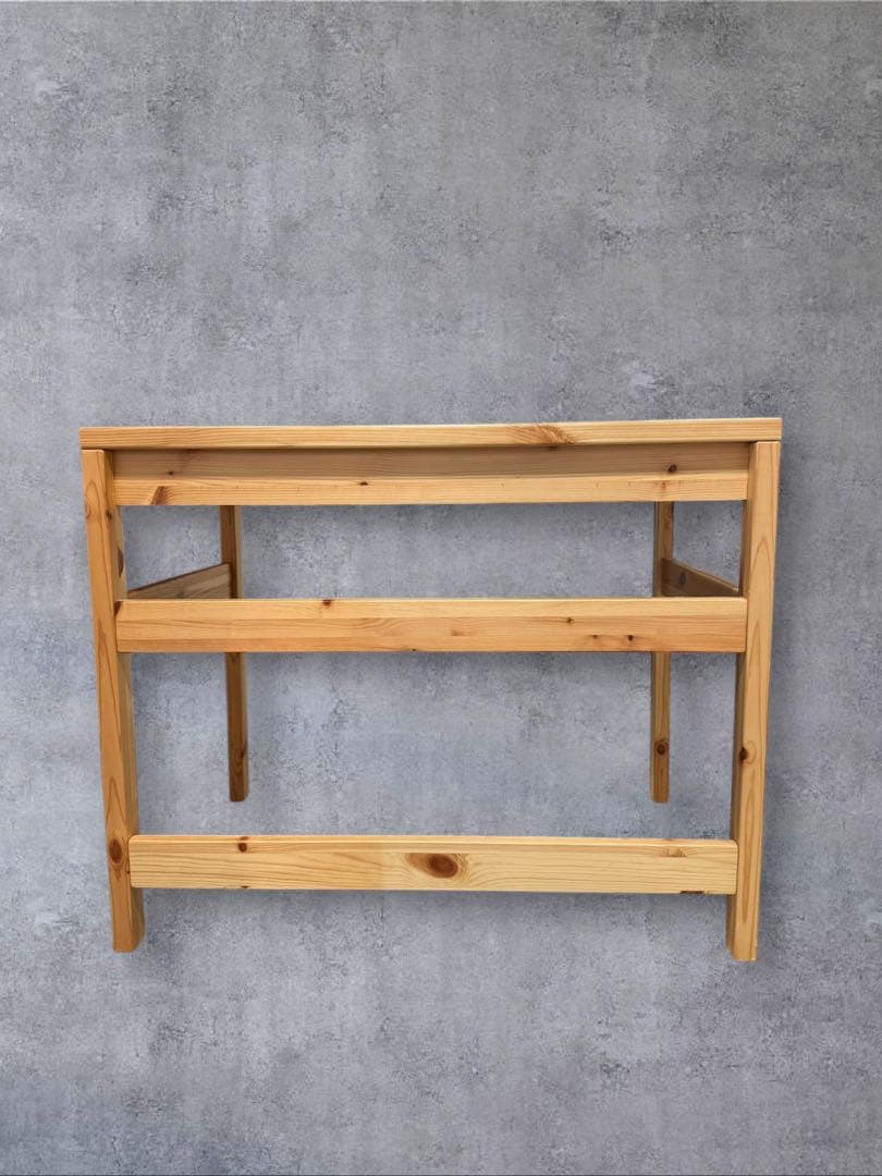 無印良品 パイン材デスク ナチュラル 机 無垢材 幅86cm