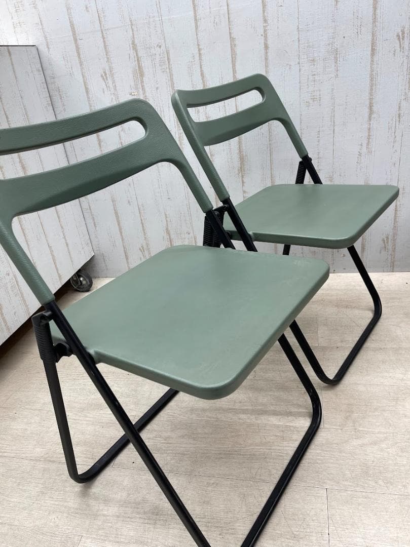 axona AICHI 折りたたみ椅子 MILO 4脚 フラットスタッキング