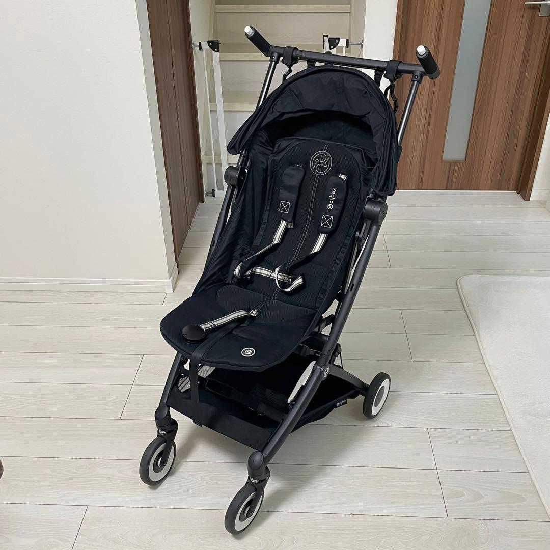 サイベックス cybex リベル ブラック ベビーカー 2024 バンカーバー付
