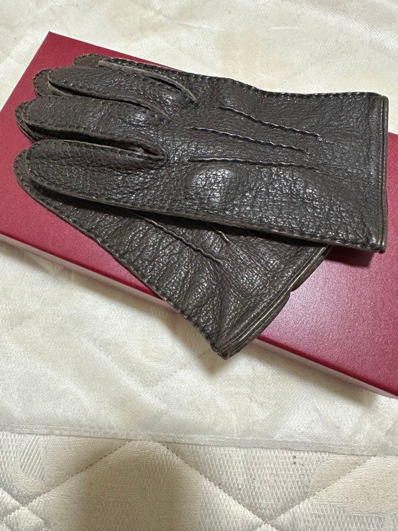 【美品】DENTS デンツ ペッカリー アンライニング サイズ7.5