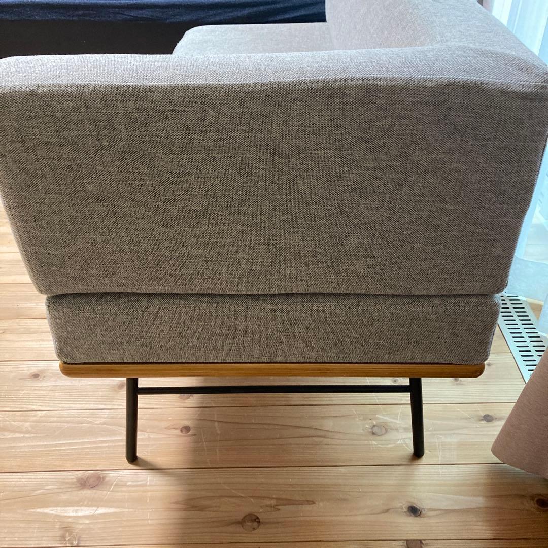 送料込 unico ウニコ funeat ベンチ ソファ 2人掛け