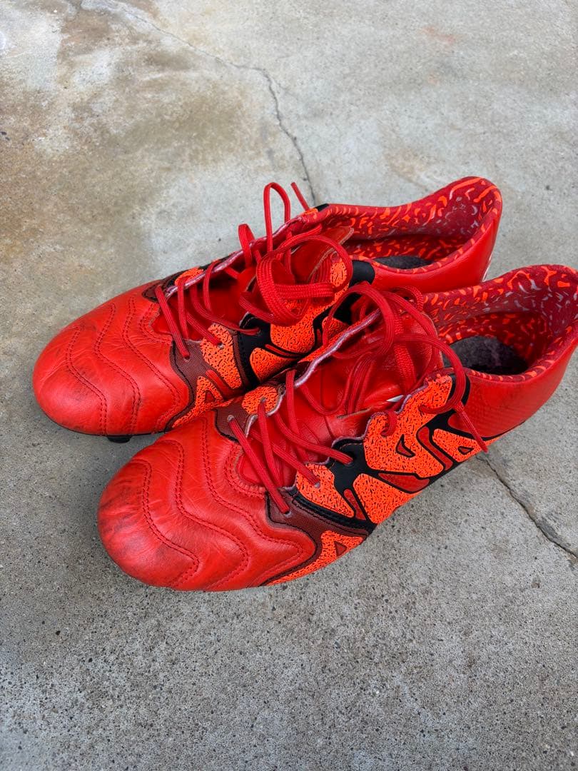 アディダスX 15.1 FG/AG レザー 25.5cm