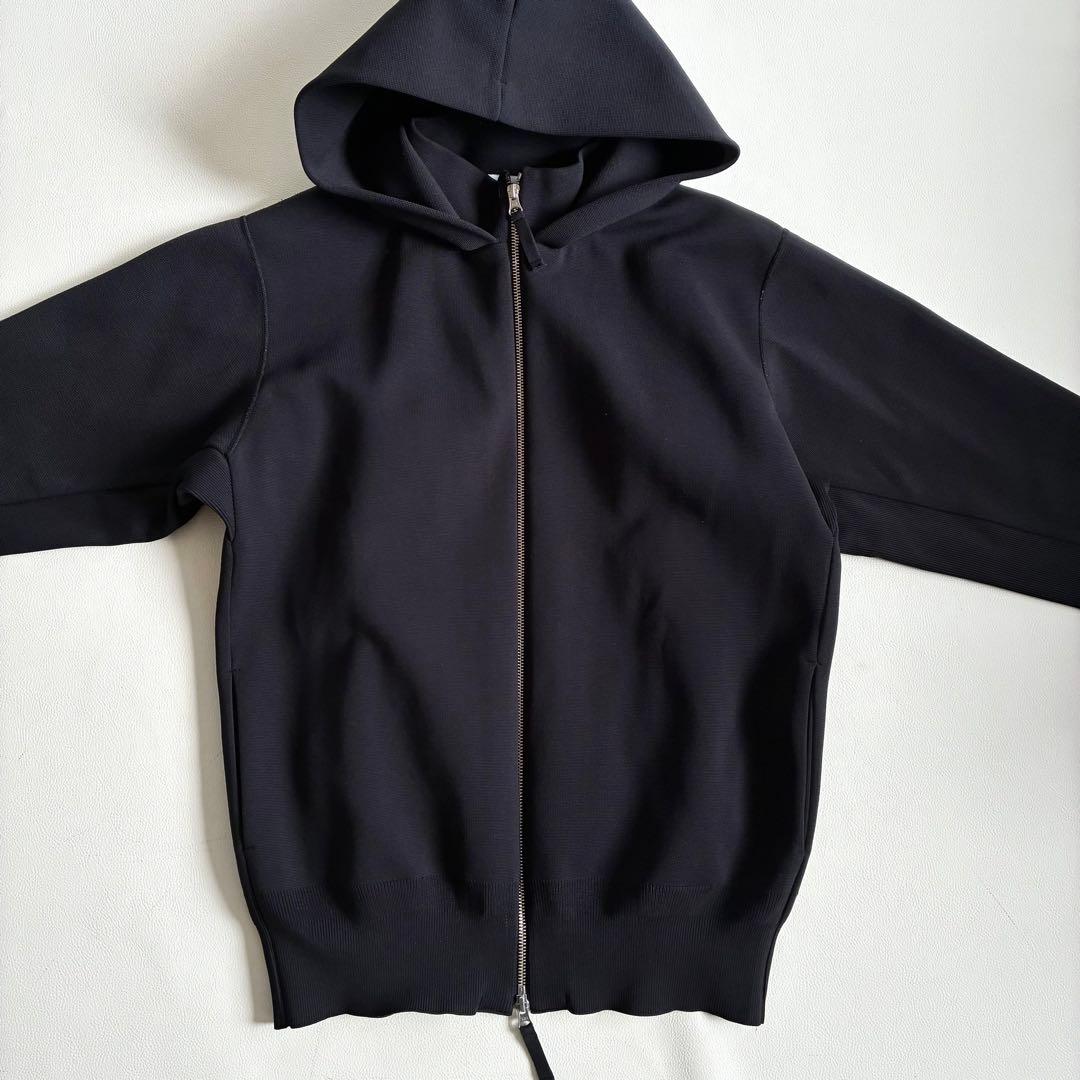 ◆美品◆3.6万◆エストネーション◆ミラノリブフーディーブルゾン◆パーカー◆L