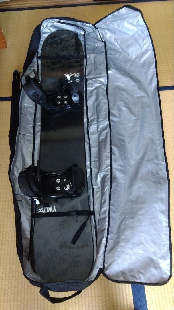 ZUMA スノーボード ビンディングブーツ　ケース付き　3点セット