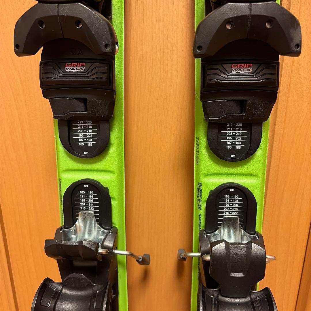 Elan スキー板 青/緑 Grip Walk エラン 100cm