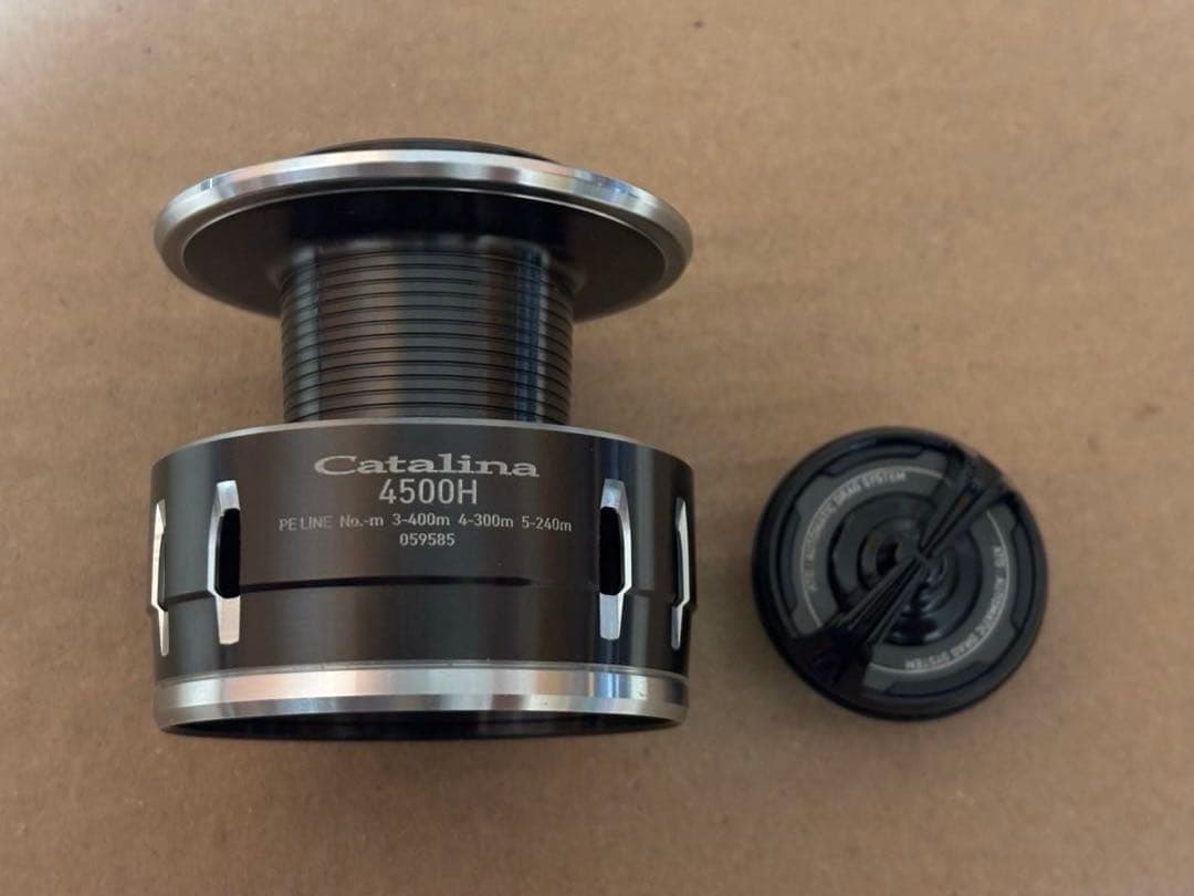 ダイワ　16キャタリナ 4500 スプール　ドラグキャップセット