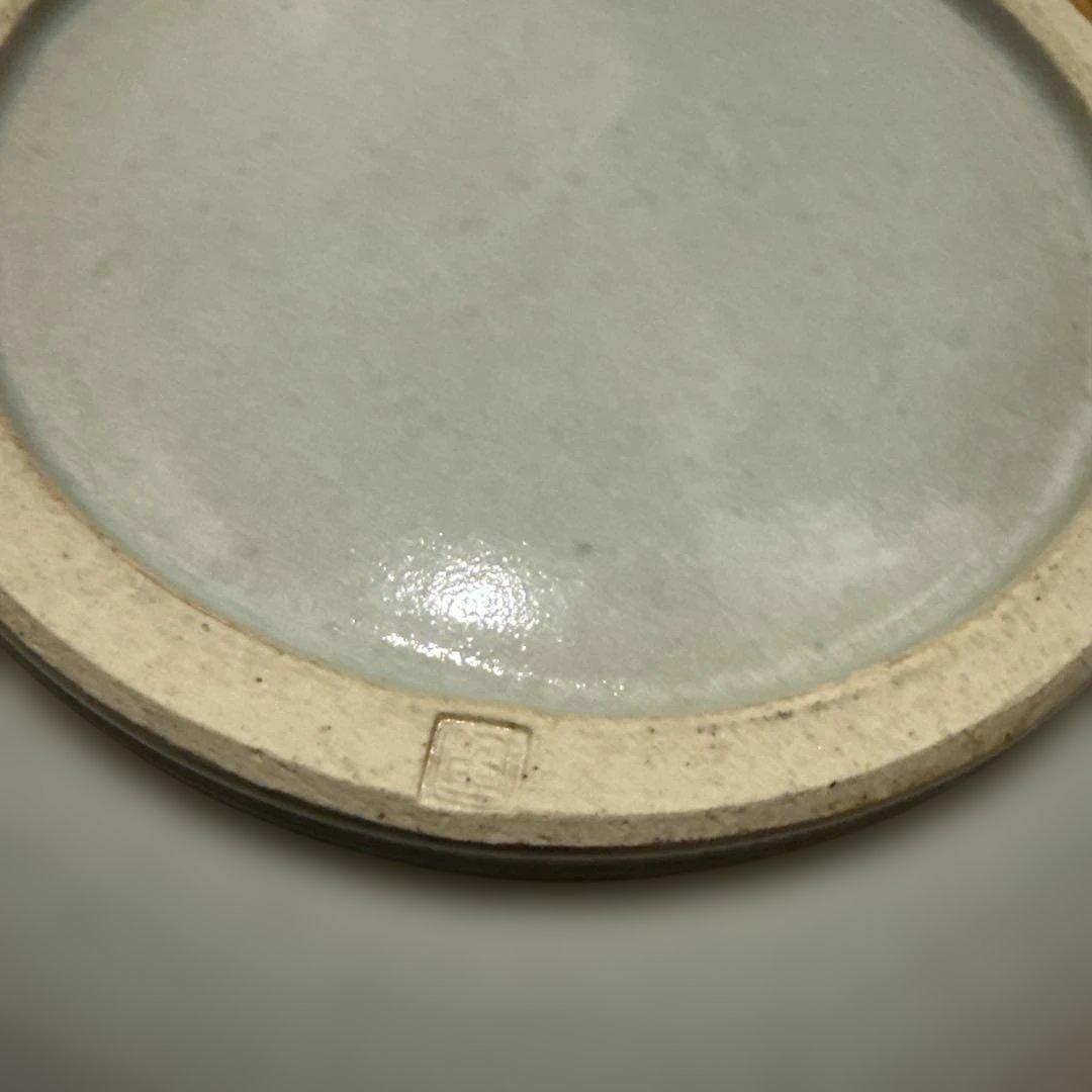 アイヌ紋様　皿