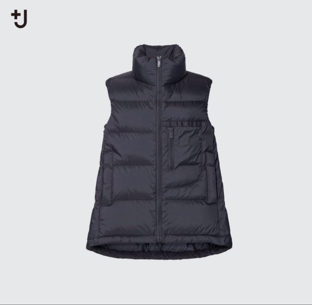 新品☆ユニクロ +Jダウンボリュームベスト　ジルサンダー