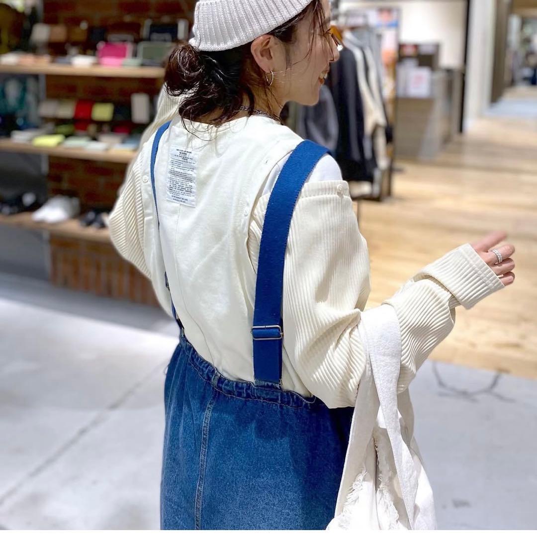 【新品タグ付き】 niko and... misayo ジャンスカ インディゴ