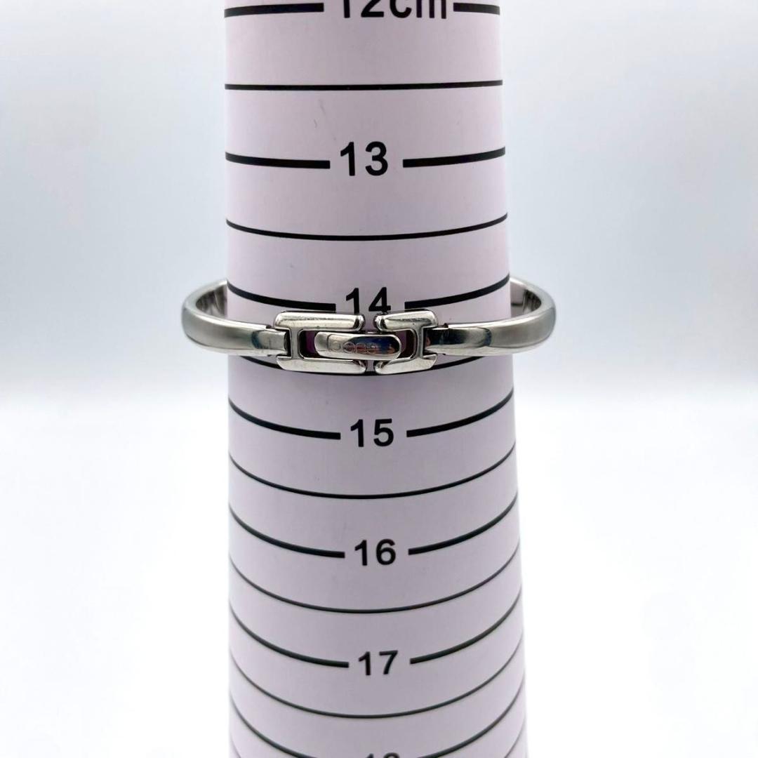 406 美品 新品電池 グッチ 1400L 腕時計 クォーツ バングルウォッチ