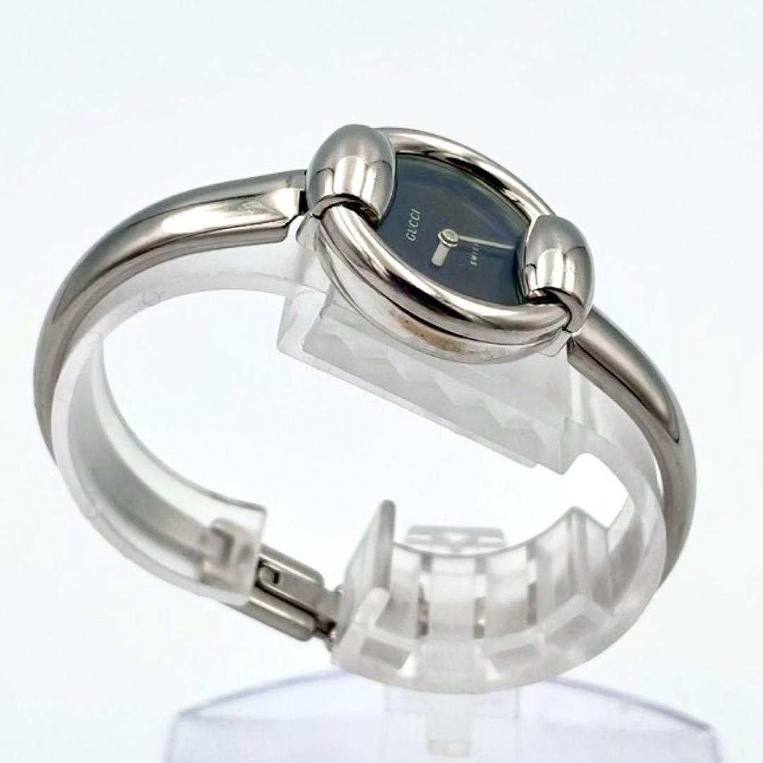 406 美品 新品電池 グッチ 1400L 腕時計 クォーツ バングルウォッチ