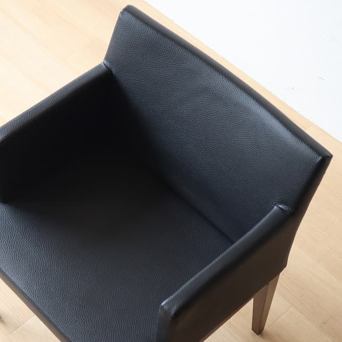 QUON アームチェア ラウンジチェア 肘付イス 木製①