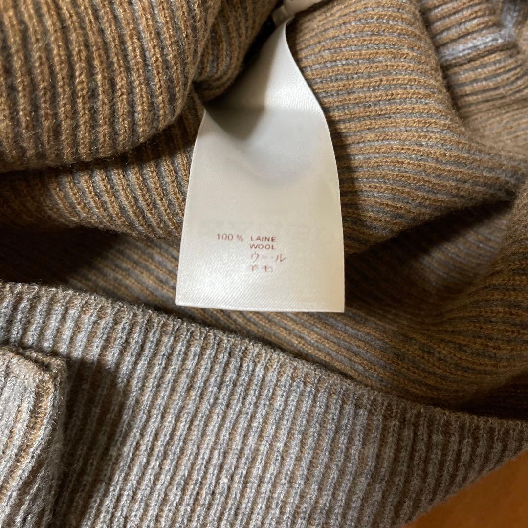 美品LOUIS VUITTON グレー ジップアップカーディガン　メンズL