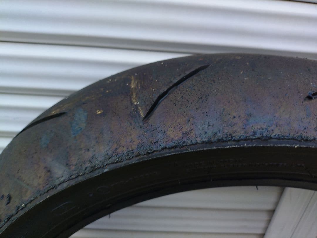 【30分使用】ダンロップ　α-13SP H F110/R150 前後セット