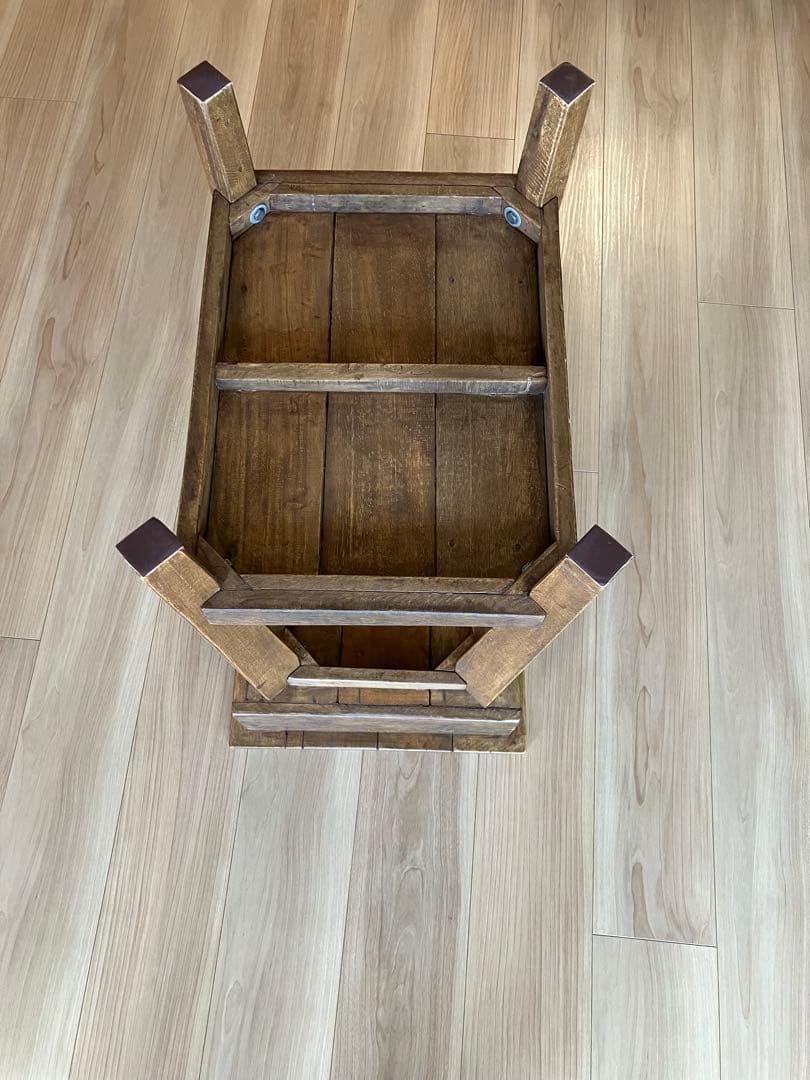 ウッド製サイドテーブル 引き出し付き