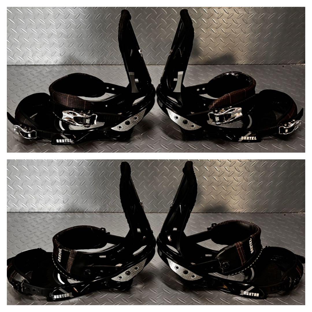 【Burton CARTEL付】FLOW VERT 151cm メンズ2点セット