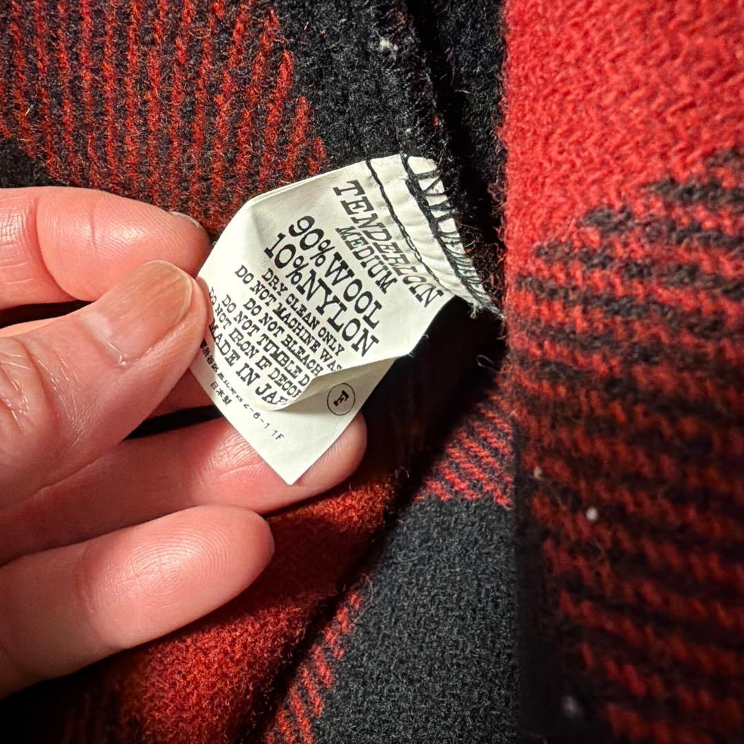 Tenderloin バッファロー　チェック　ジャケット　40 M