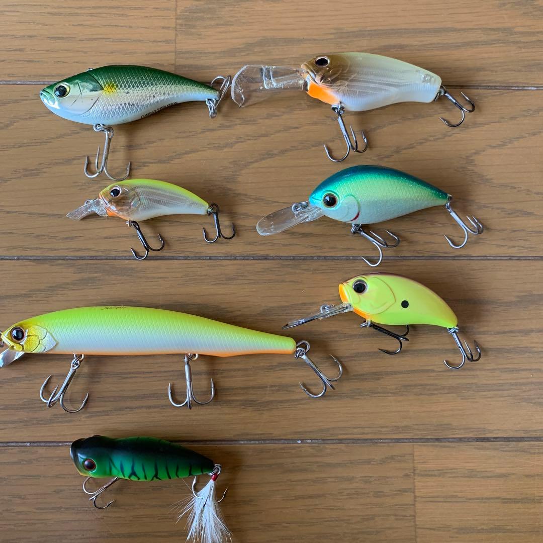 バス釣り引退BOXセット　おまけ新品未使用スピナーベイト 5枚付き