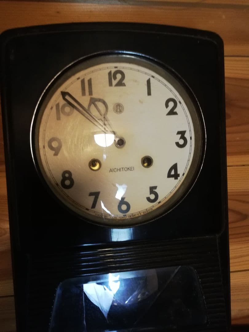 ❪昭和❫レトロの稼働、愛知時計ゼンマイ時計