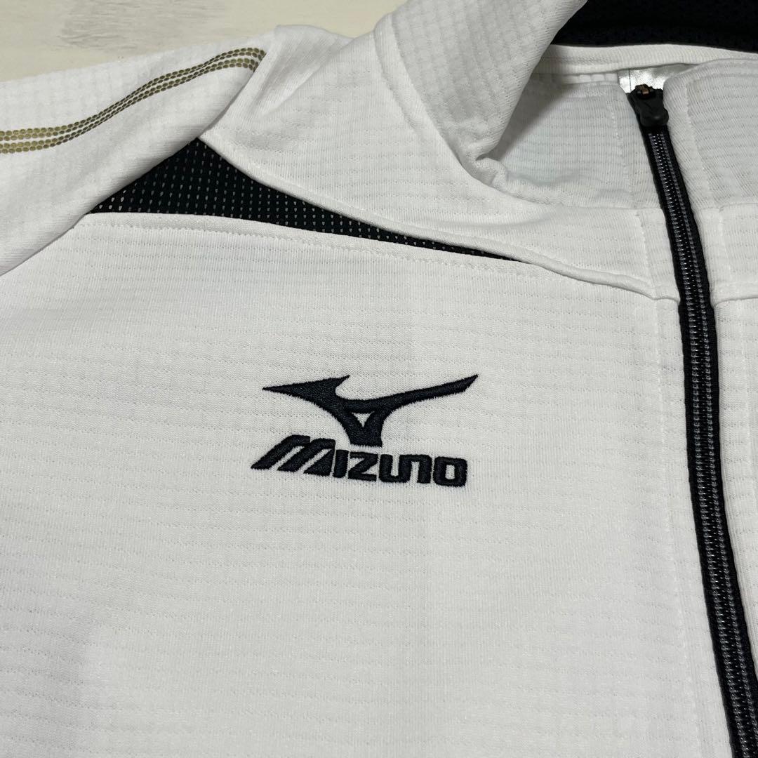 極美品 MIZUNO QUICKDRY PULS ジャージ　セットアップ　白