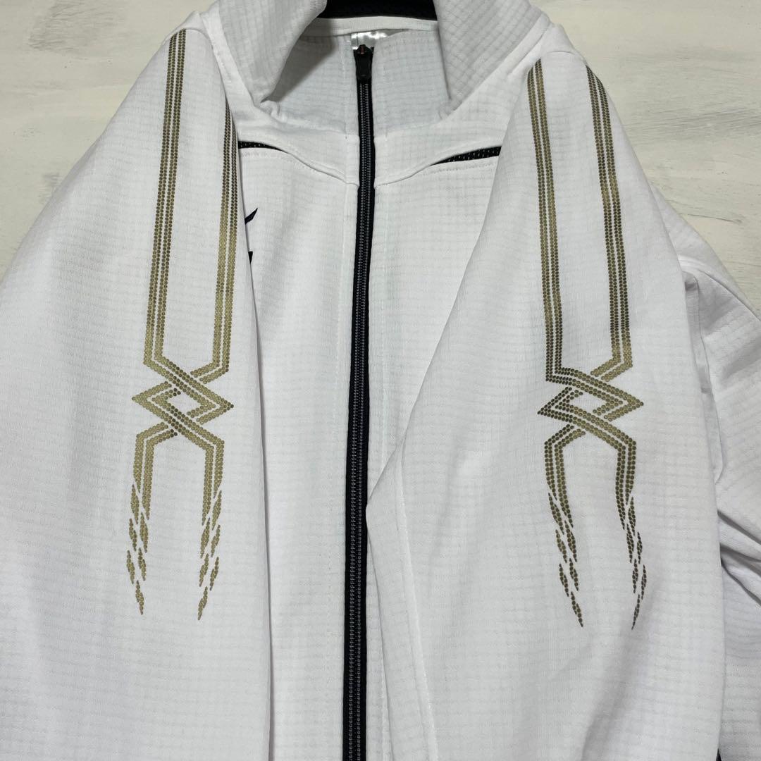 極美品 MIZUNO QUICKDRY PULS ジャージ　セットアップ　白