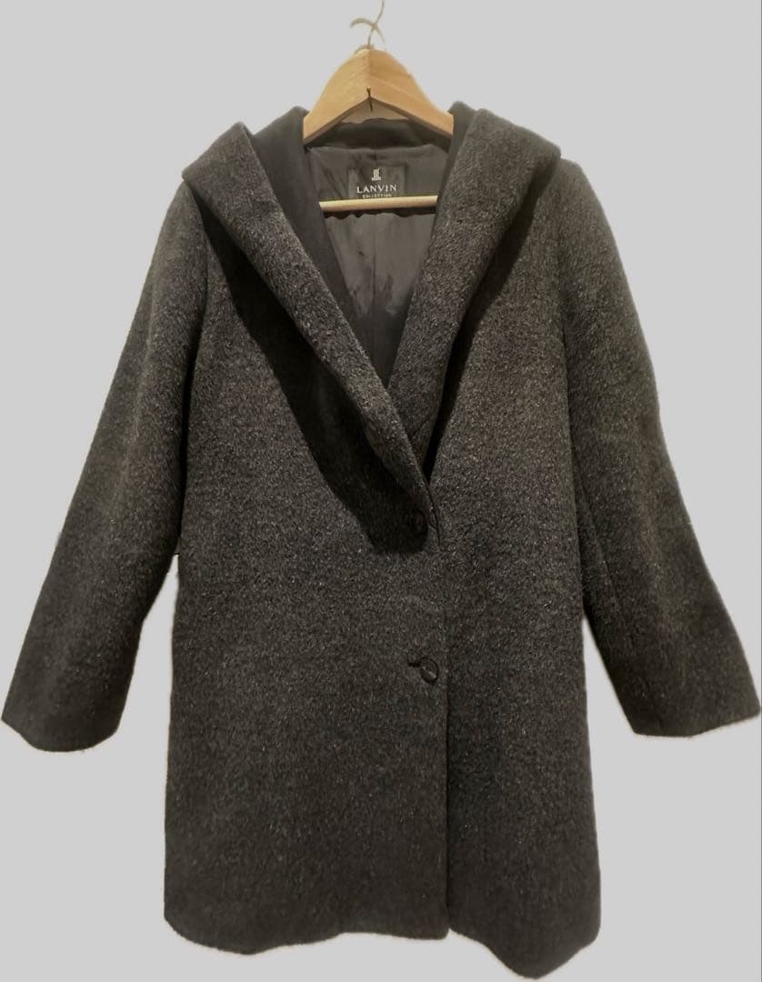 C*a様 LANVIN COLLECTION フーディコート レディース 40