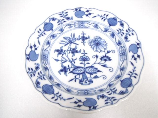 237/未使用品 Meissen マイセン ブルーオニオン プレート
