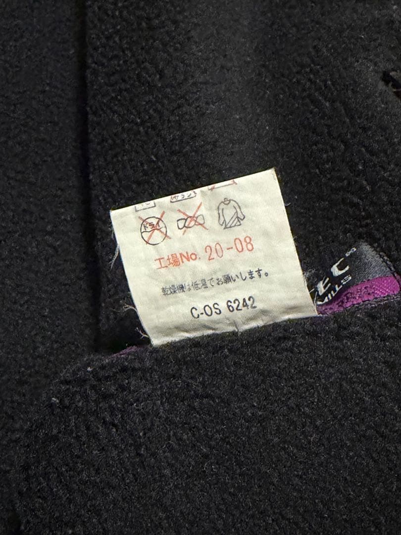 日本製 mont-bell モンベル ポーラテック ナイロン フリース M